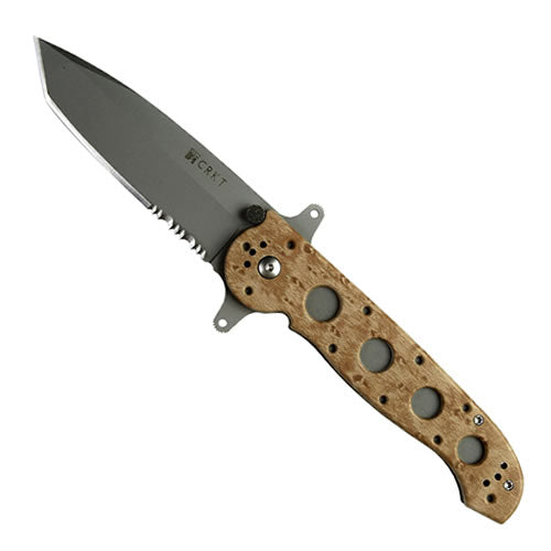 Navaja CRKT M16-14ZSF Desert Camo con hoja tanto en acero AUS8 y mango Zytel camuflaje desértico