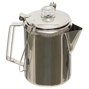 Tetera de acero inoxidable con percolador 1,2 L para 9 tazas