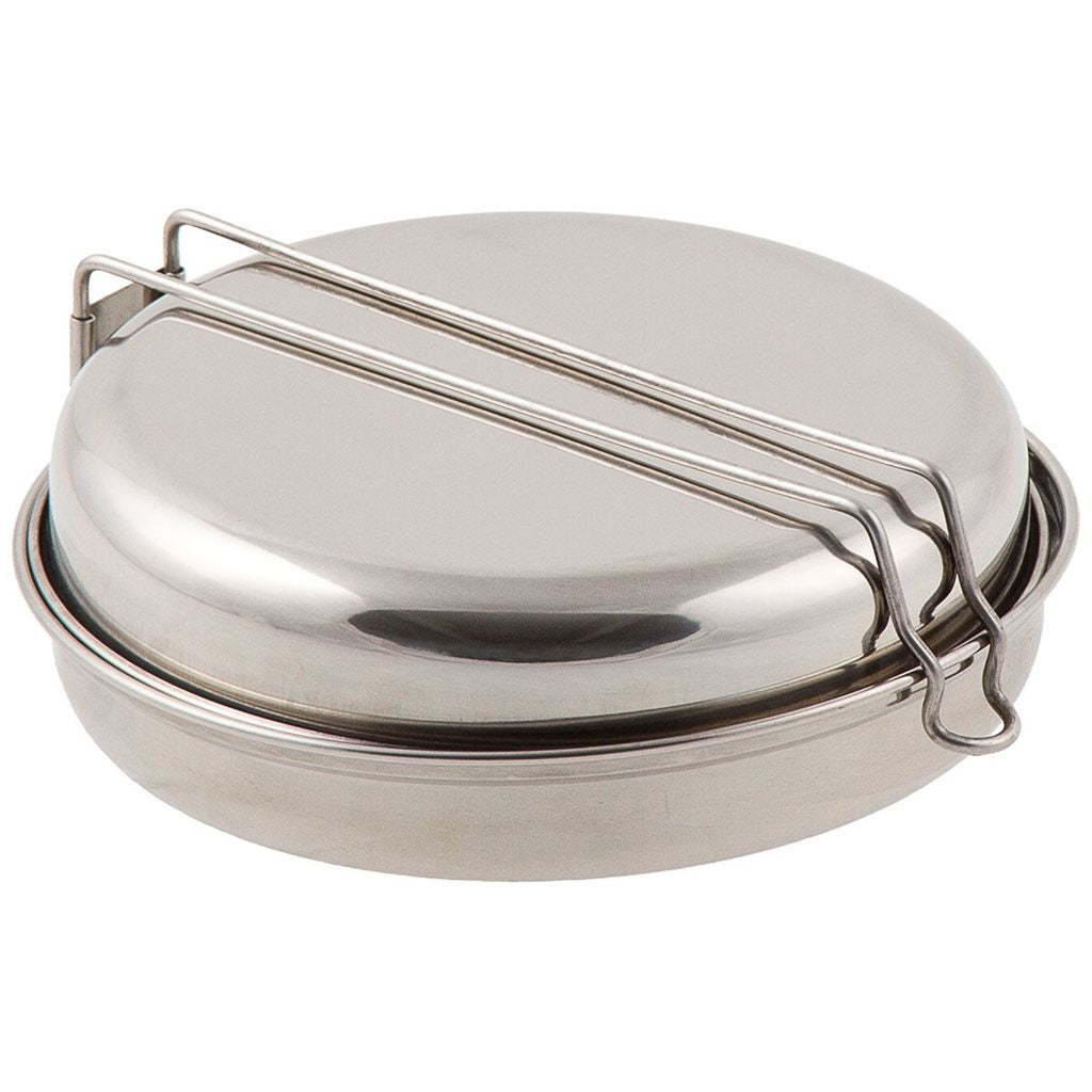 Set de vajilla de camping de acero inoxidable 5 piezas
