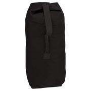 Saco náutico JUMBO verde de lona de algodón 107x63 cm con asa y correa