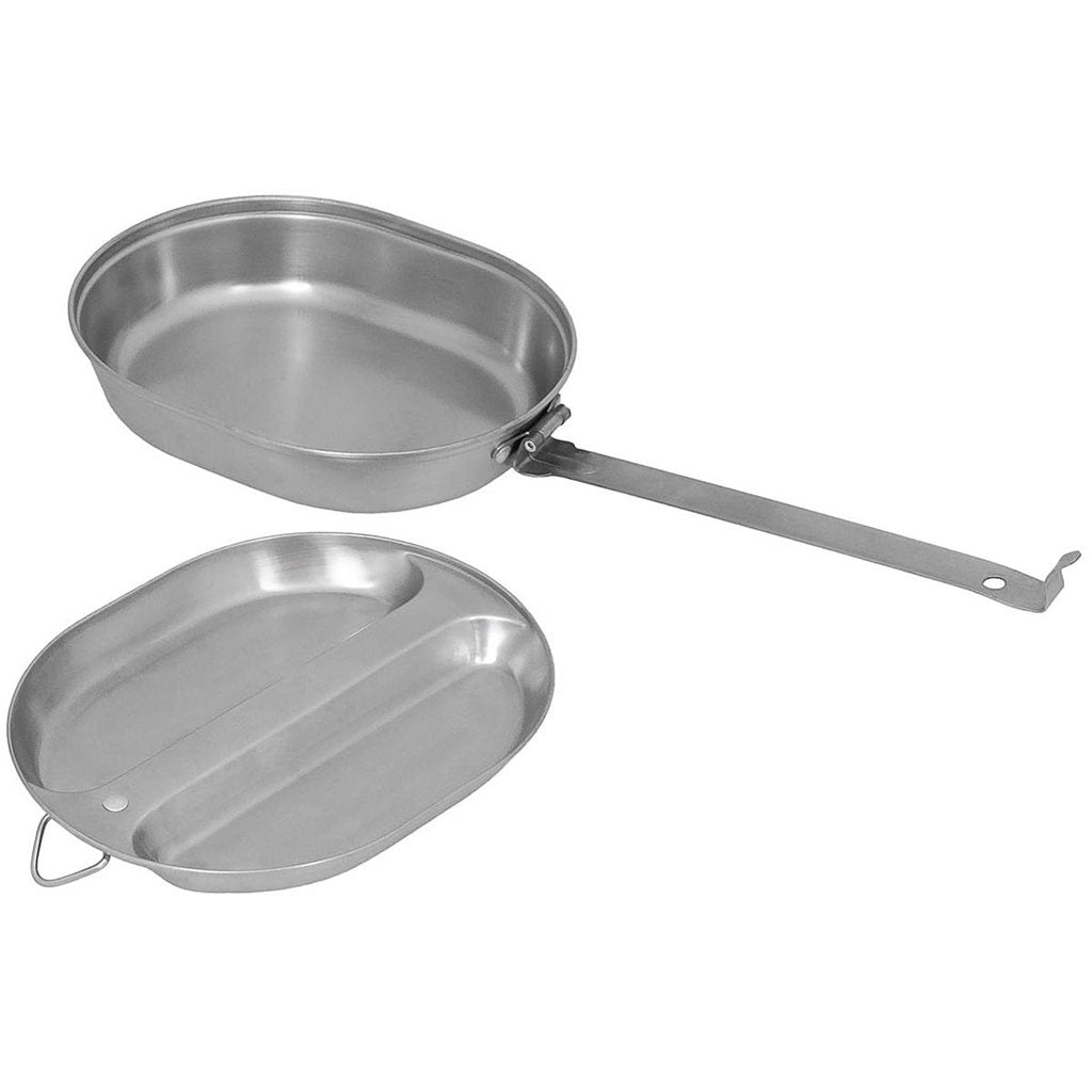 Set de cocina US 2 piezas acero inoxidable plateado