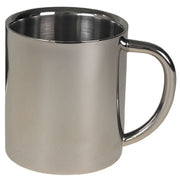 Taza de acero inoxidable 250 ml, doble pared para camping