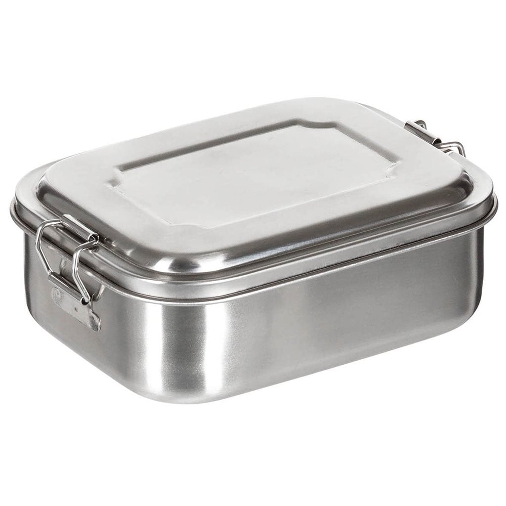Caja para comida OVÝ de acero inoxidable 16 x 13 x 6,2 cm