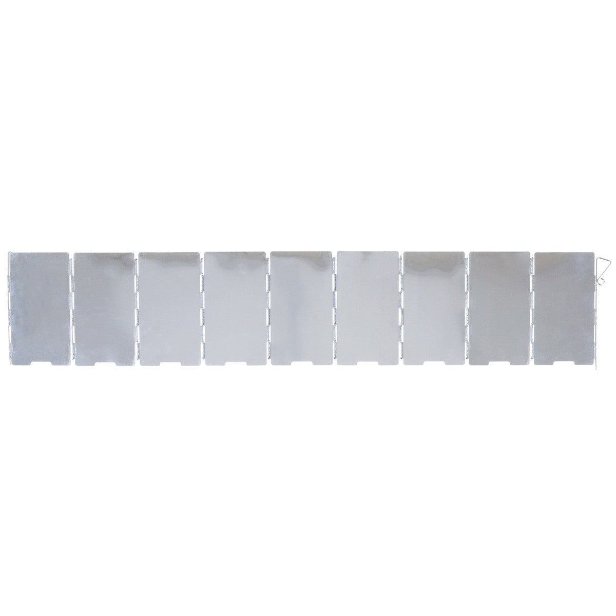 Pantalla antiviento plegable de 9 láminas para hornillos - vista del producto