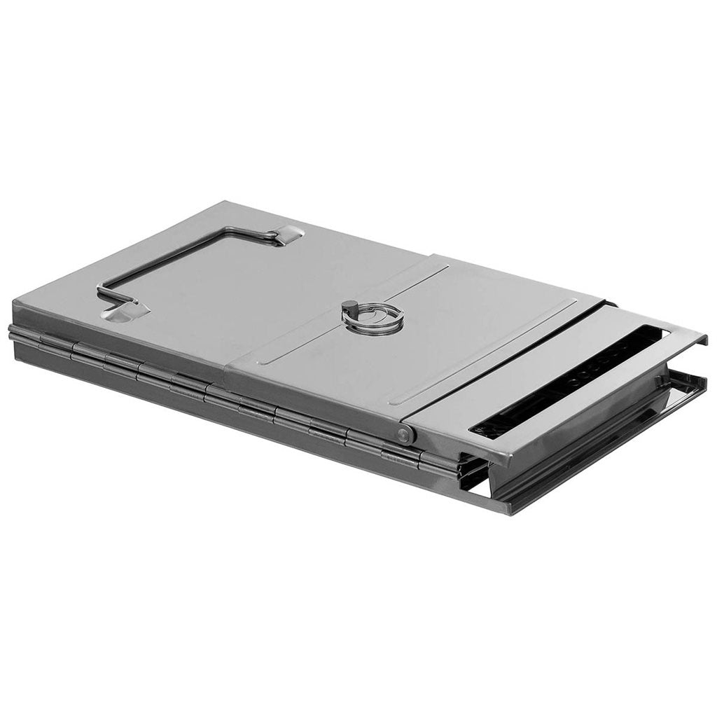 Parrilla plegable de viaje ROCKET MEDIUM en acero inoxidable