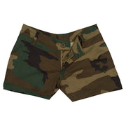 Pantalones cortos mujer WOODAND estilo army cómodos