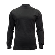 Jersey cuello alto mock negro Rothco