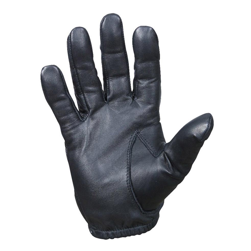 Guantes de trabajo POICE negros en piel de vacuno muy fina