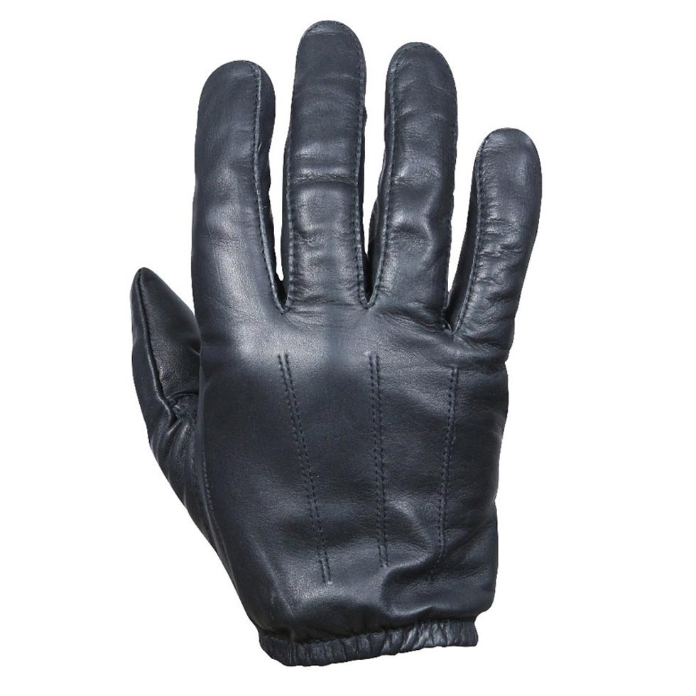 Guantes de trabajo POICE negros en piel de vacuno muy fina