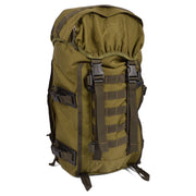 Mochila Berghaus Centurio 30L verde usada vista frontal