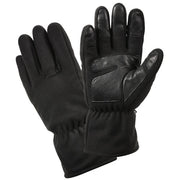Guantes Microfleece negros Rothco, vista del producto