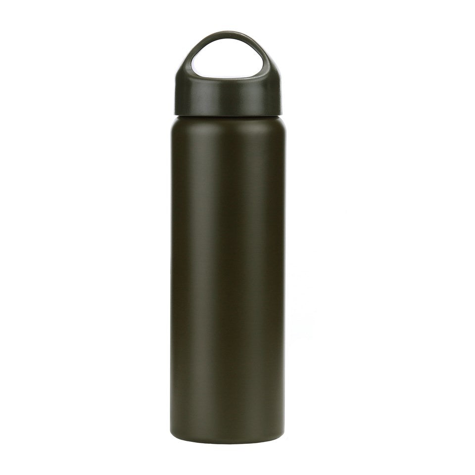 Termo FLASK acero inoxidable 500 ml verde oscuro