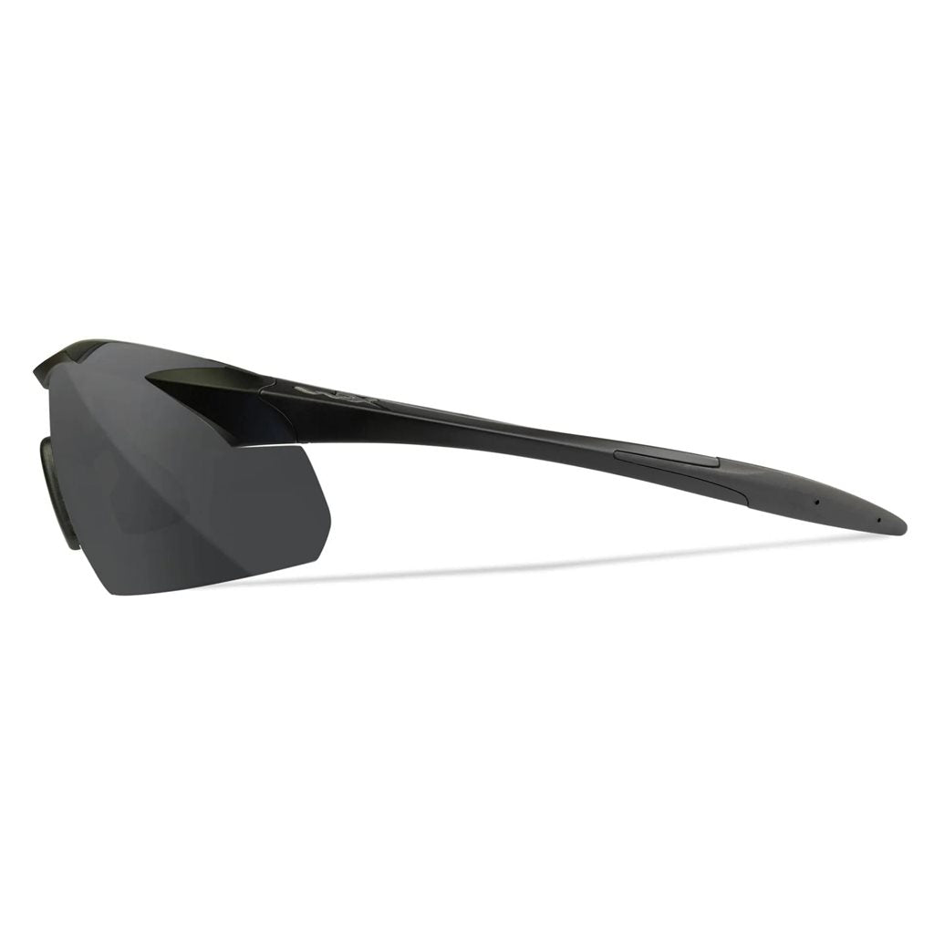 Gafas de tiro WX VAPOR con marco negro y juego de 3 lentes