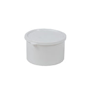 Vaso plástico con tapa 100 ml apto para uso sanitario (351-306)