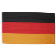 Bandera de Alemania 90 x 150 cm en poliéster con ojales metálicos