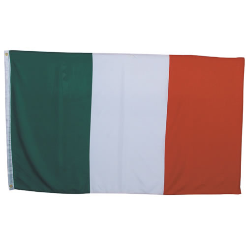 Bandera nacional de Italia 150 x 90 cm, tricolor verde blanco rojo