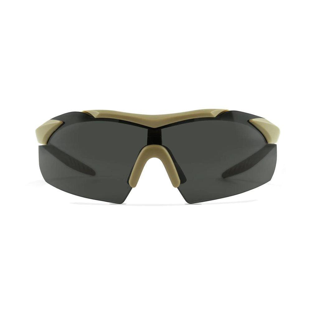 Gafas de tiro WX VAPOR con set de 2 lentes y marco negro