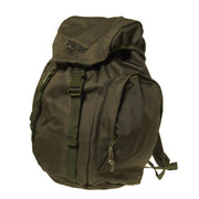 Mochila pequeña Fostex 25 L verde. 25 litros, ideal para senderismo ligero y misiones cortas.