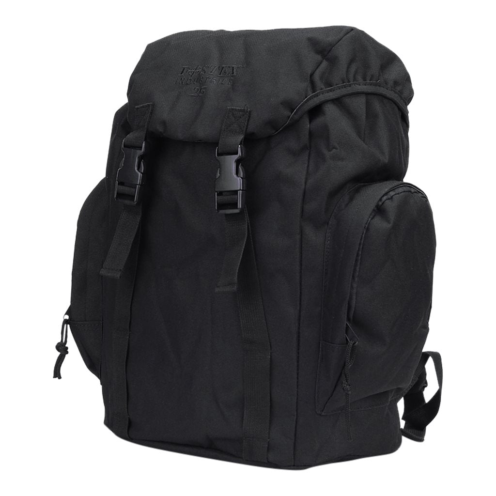 Mochila pequeña FOSTEX 25 litros en verde vista frontal