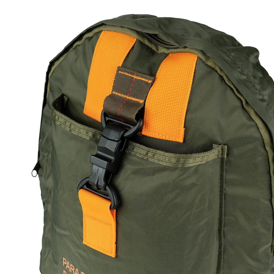 Mochila infantil PARA verde - 37 x 27 x 8 cm