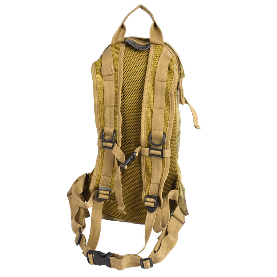 Mochila de hidratación con depósito verde 2 l (351590-ICCFG)