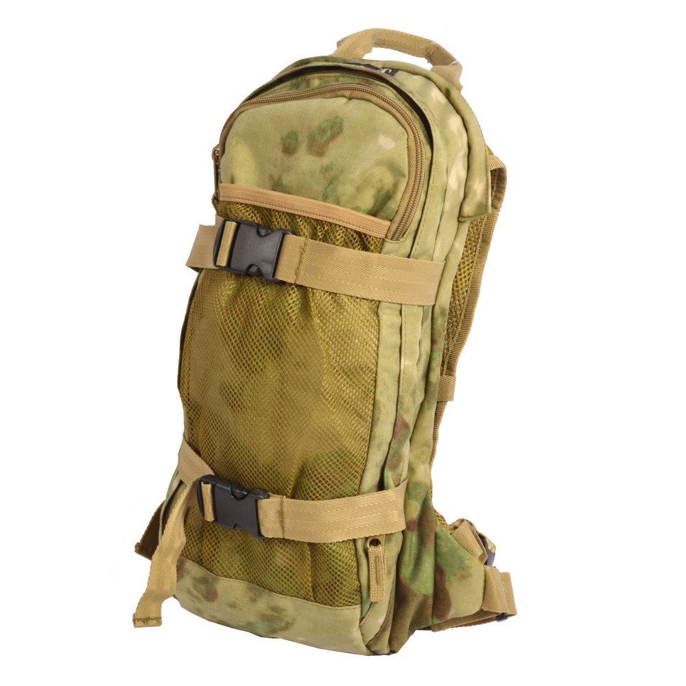Mochila de hidratación con depósito verde 2 l (351590-ICCFG)