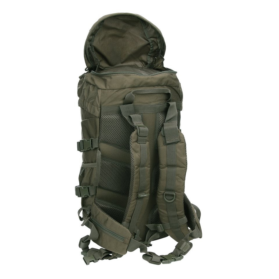 Mochila CROSSOVER Gen.2 EDC negra TF2215 con protección impermeable y bolsillos laterales