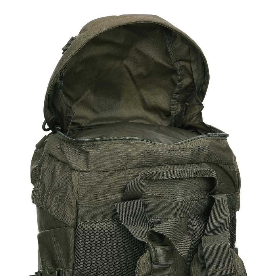 Mochila CROSSOVER Gen.2 EDC negra TF2215 con protección impermeable y bolsillos laterales
