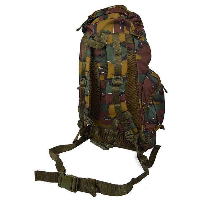 Mochila RECON 35L impermeable camuflaje Jigsaw con tapa y varios bolsillos