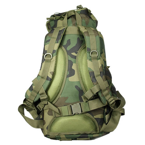 Mochila RECON 35L impermeable camuflaje Jigsaw con tapa y varios bolsillos