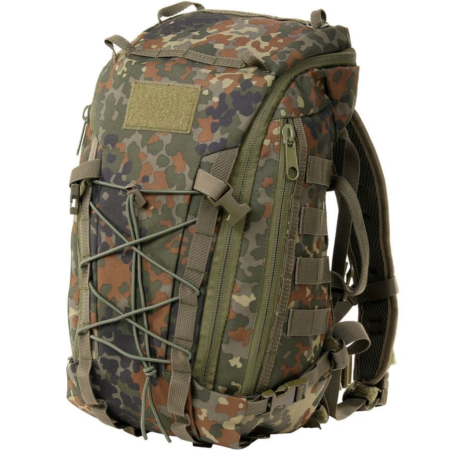 Mochila OUTBREAK COYOTE modular 15 L nylon coyote, accesos laterales y superior, peso 950 g