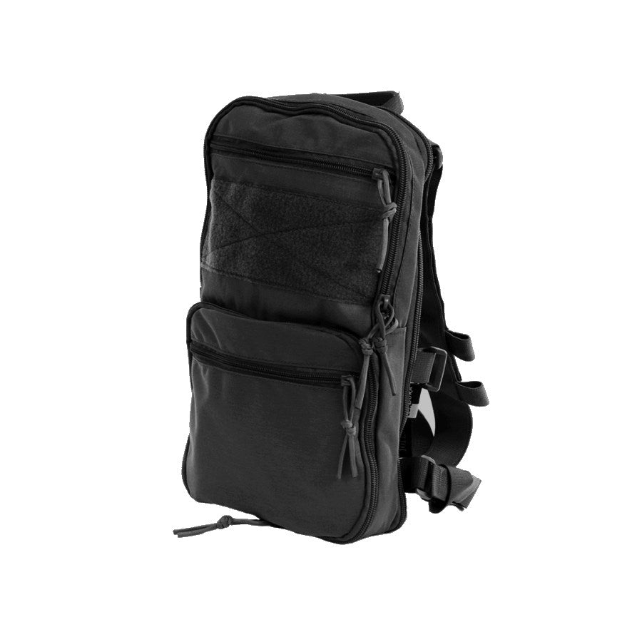 Mochila OUTBREAK desplegable COYOTE con correas desmontables, 500D Cordura, plegada 34 x 23 x 5 cm y ampliada 34 x 23 x 19 cm