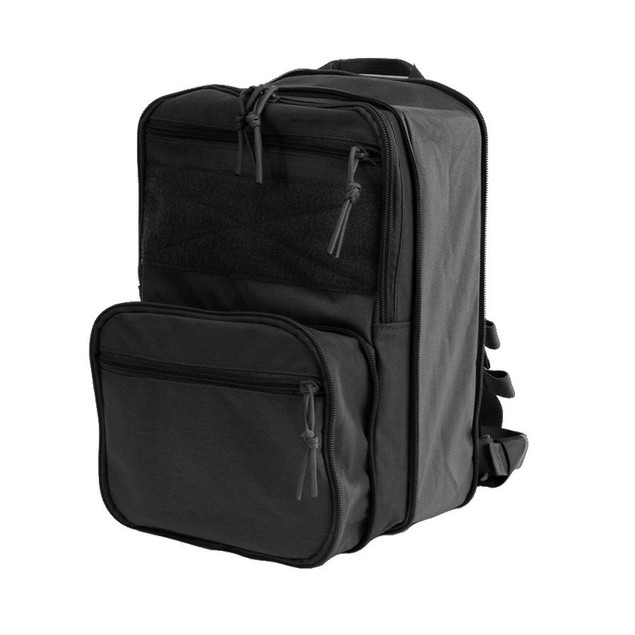 Mochila OUTBREAK desplegable COYOTE con correas desmontables, 500D Cordura, plegada 34 x 23 x 5 cm y ampliada 34 x 23 x 19 cm