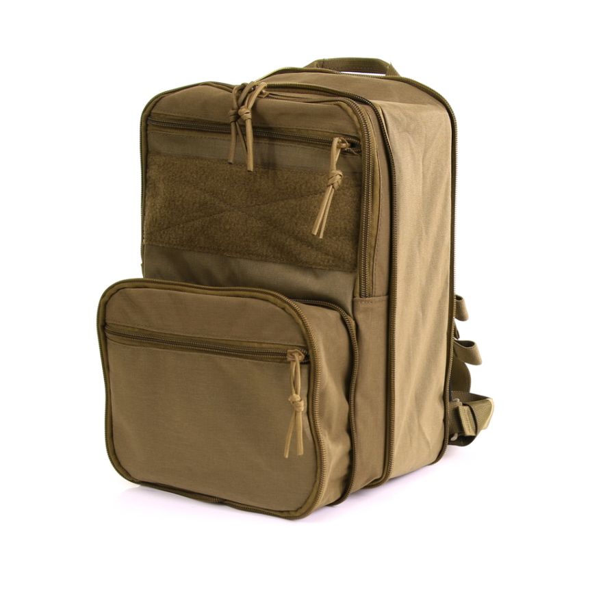 Mochila OUTBREAK plegable negra de 500D Cordura con correas desmontables