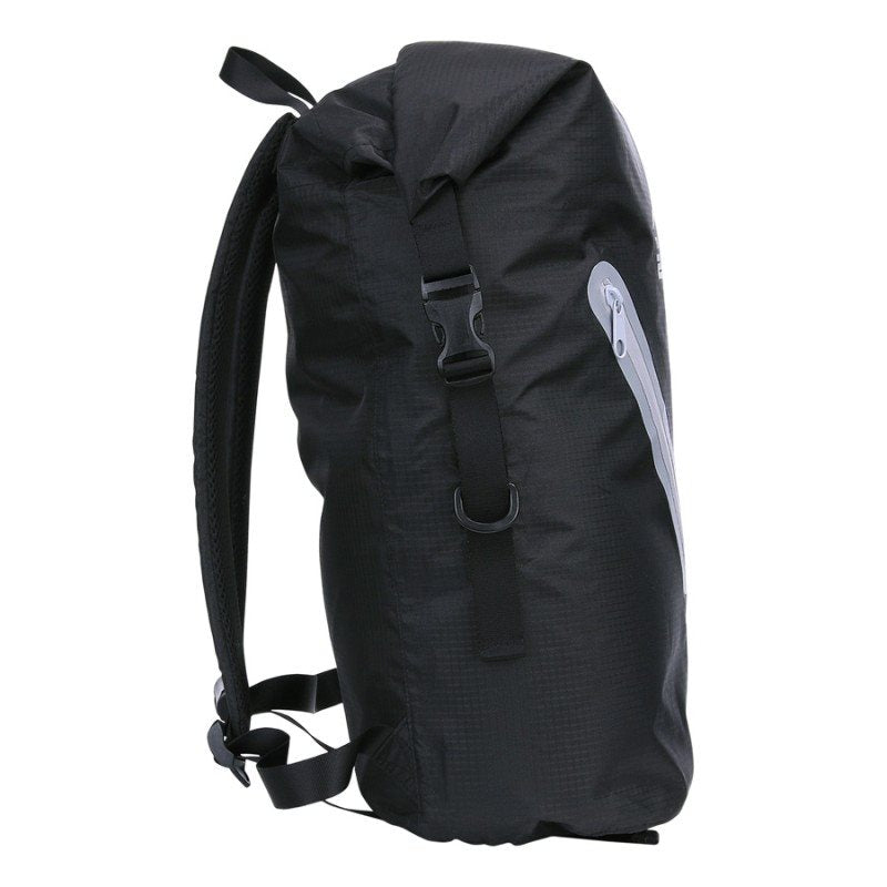 Mochila BEAVERTAIL 22 L impermeable negro/gris vista exterior