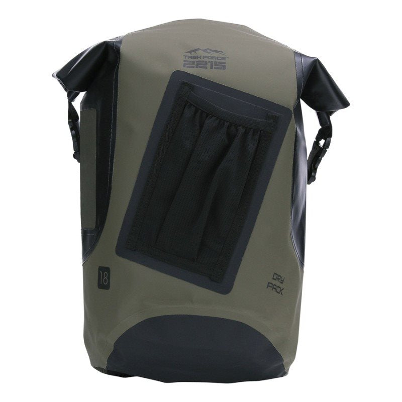 Imagen de la mochila impermeable YUKON 18 L verde