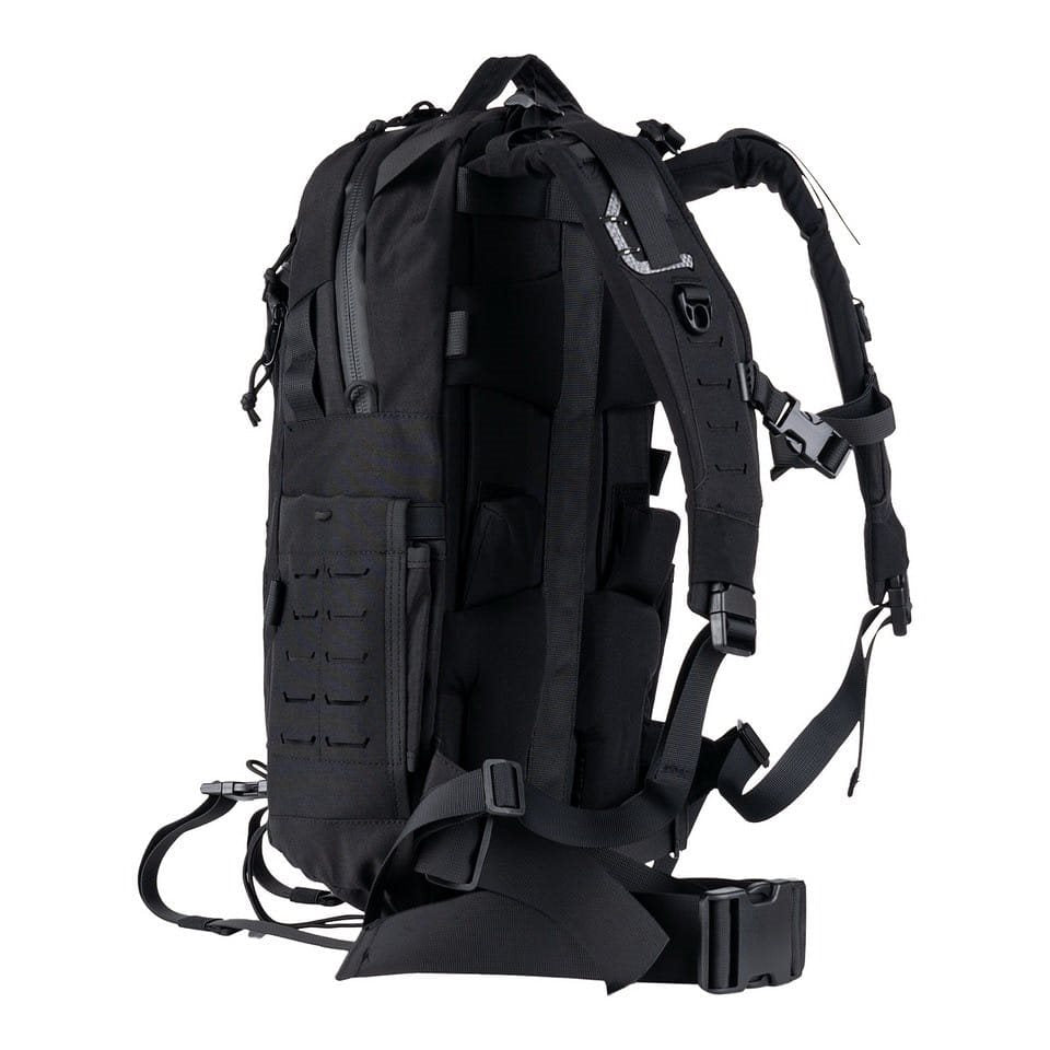 Mochila TF-2215 STEALTH-PRO 22L negra, mochila EDC compacta y de aspecto moderno