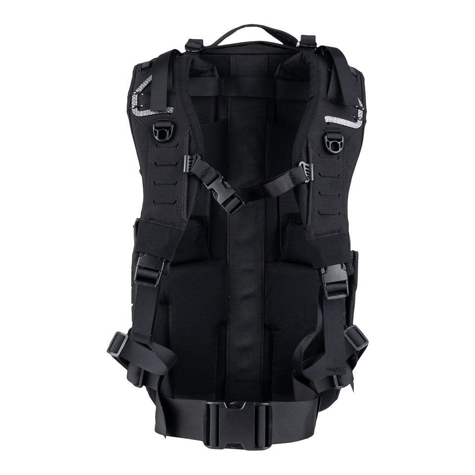 Mochila TF-2215 STEALTH-PRO 22L negra, mochila EDC compacta y de aspecto moderno