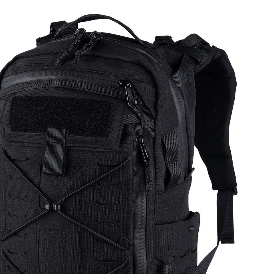 Mochila TF-2215 STEALTH-PRO 22L negra, mochila EDC compacta y de aspecto moderno