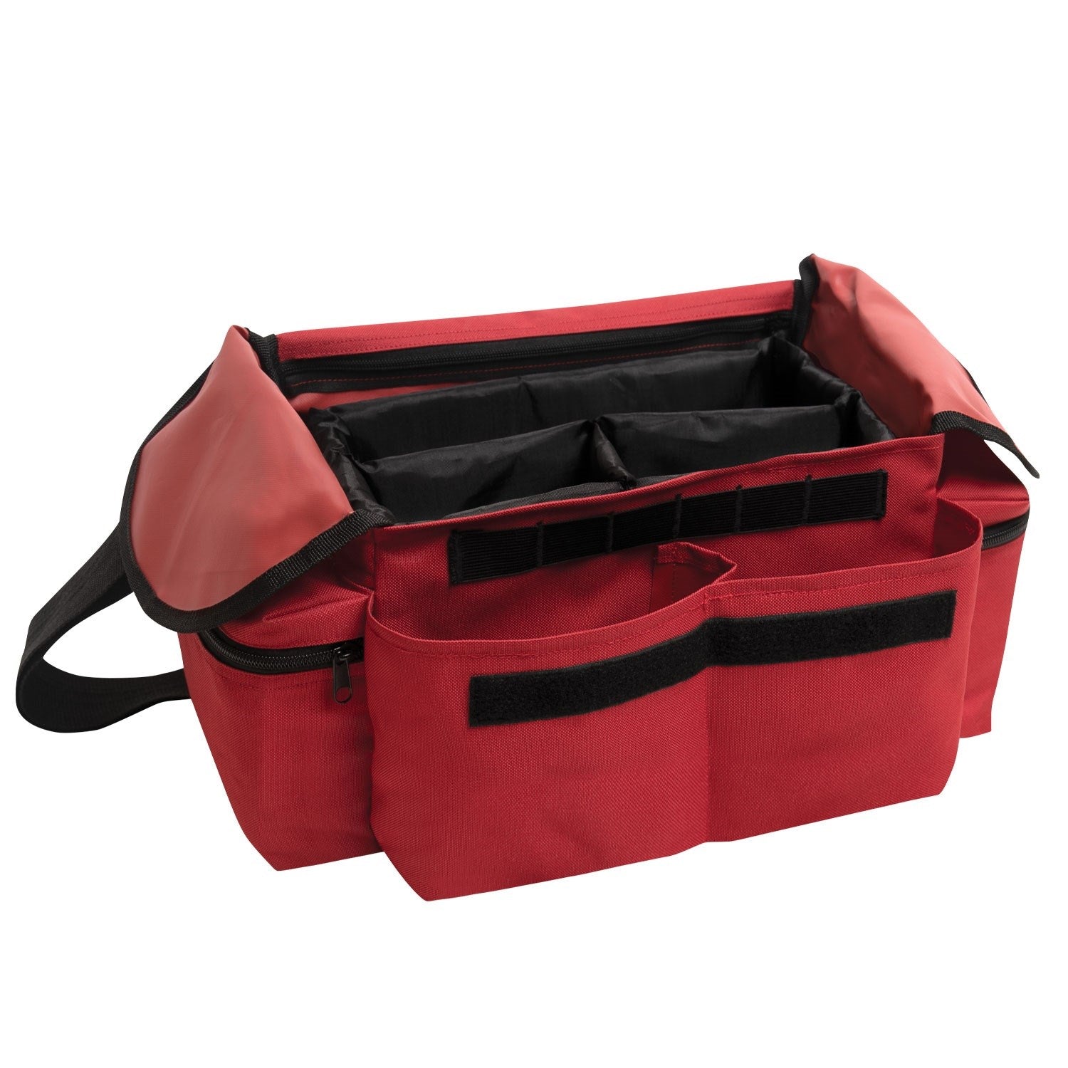 Bolsa médica EMS bandolera en poliéster 1000D para material sanitario (equipo no incluido)