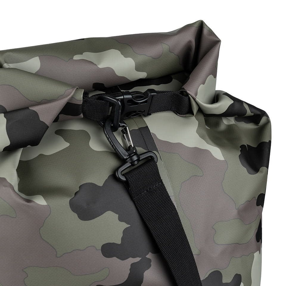 Bolsa estanca MOLLE CAMO en PVC 500D, impermeable, con correa ajustable y desmontable