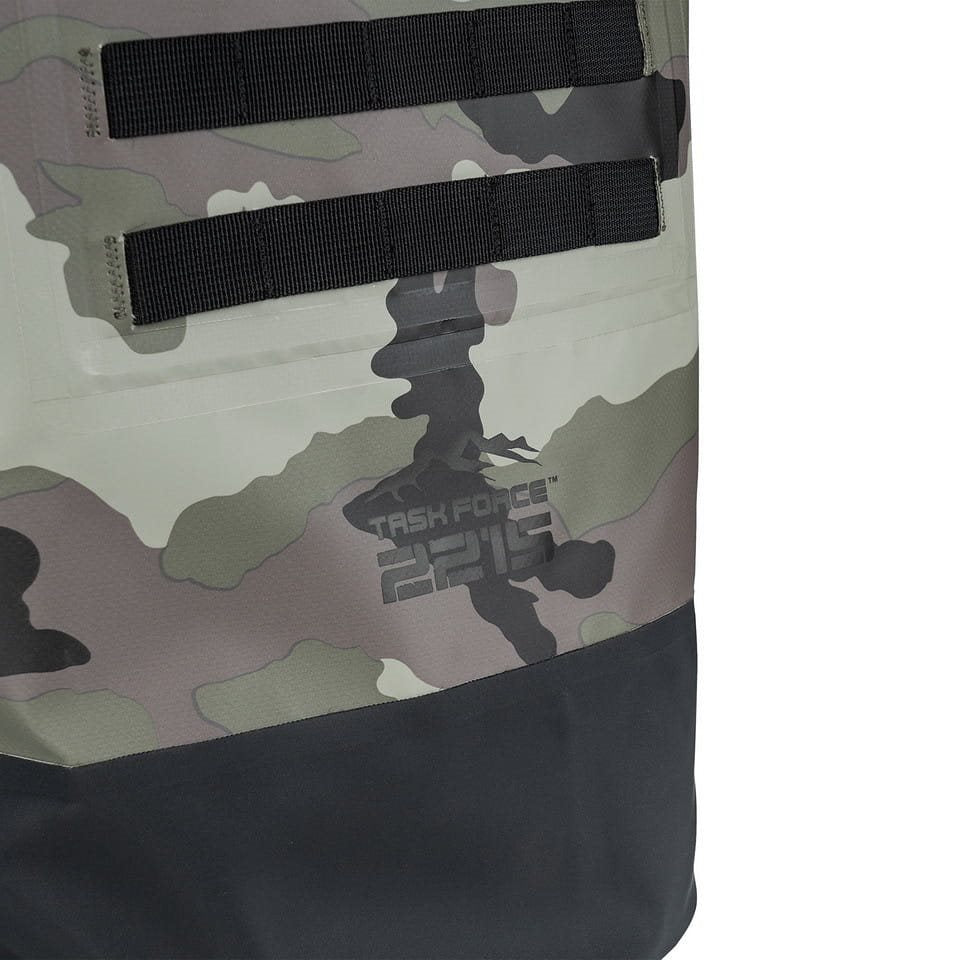 Bolsa estanca MOLLE CAMO en PVC 500D, impermeable, con correa ajustable y desmontable
