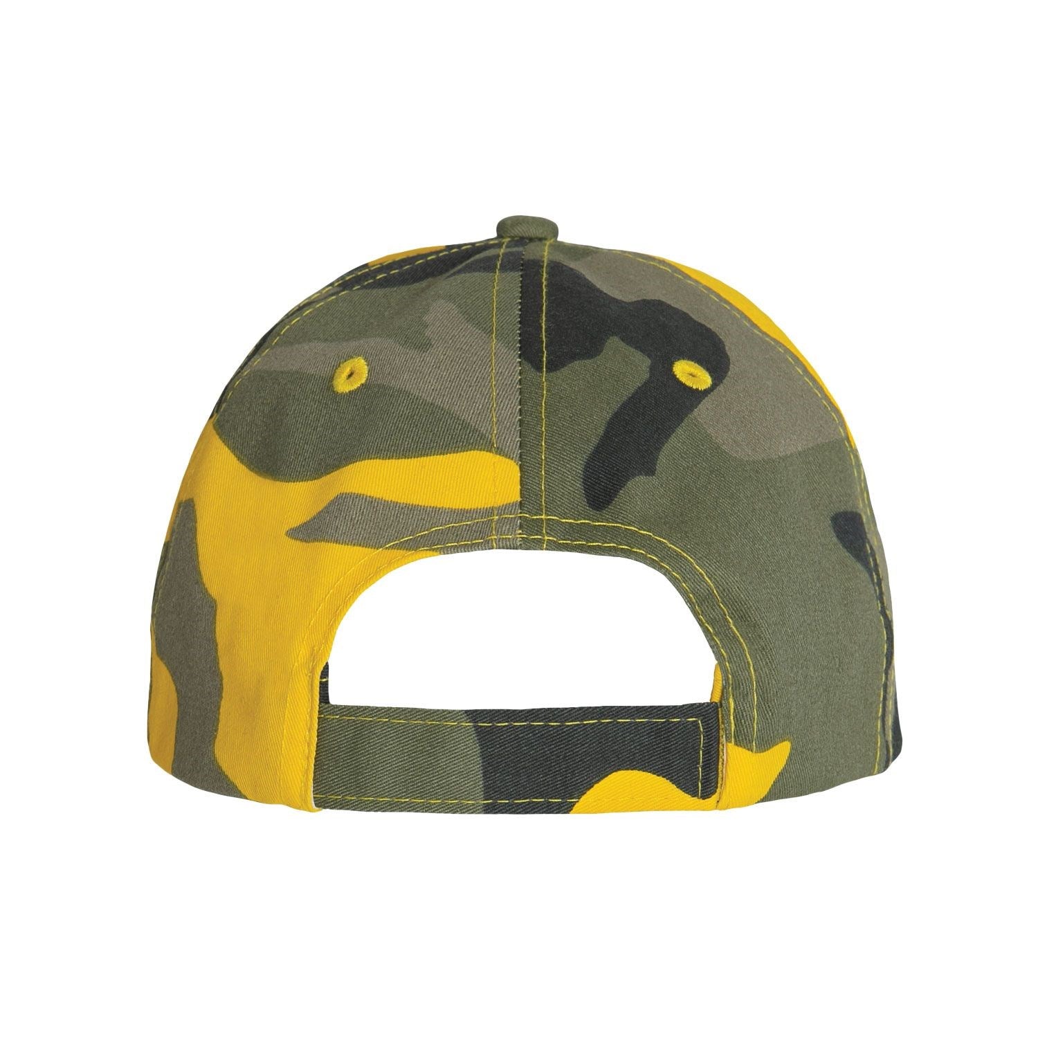 Gorra de béisbol de seis paneles Supreme Low Stinger en camuflaje amarillo