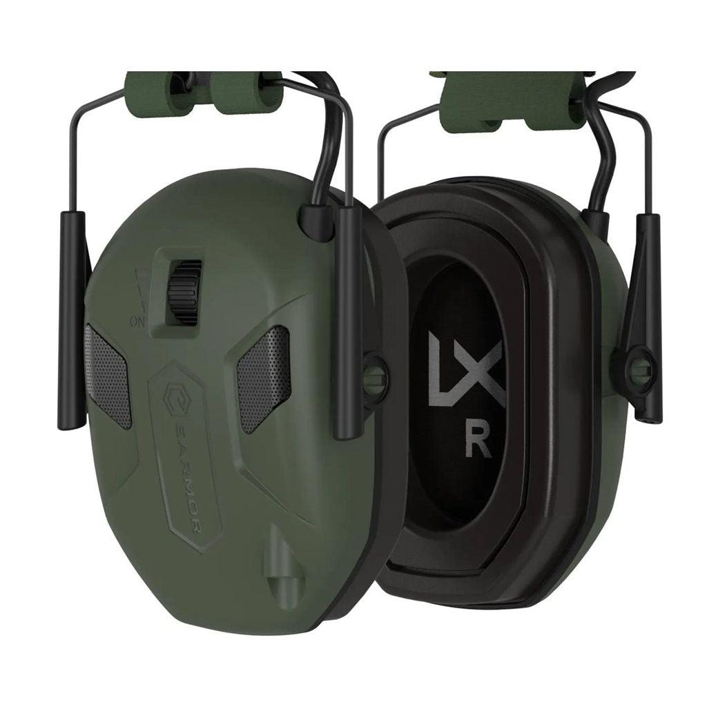 Set de gafas WX VAPOR COMM y auriculares electrónicos M300 EARMOR