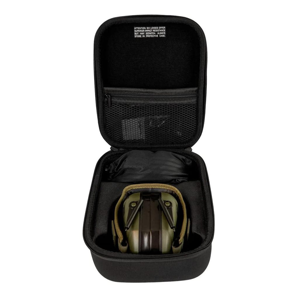 Set de gafas WX VAPOR COMM y auriculares electrónicos M300 EARMOR