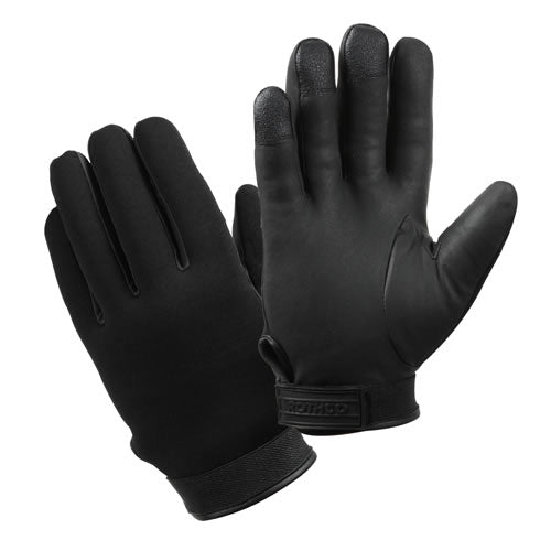 Guantes tácticos THERMOBOCK neopreno negros, guantes de servicio impermeables Rothco