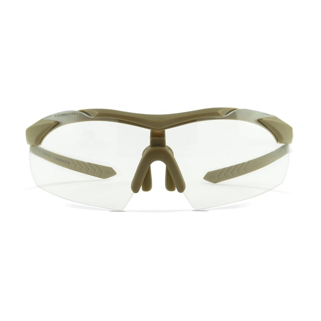 Gafas de tiro WX VAPOR con 3 lentes y montura negra