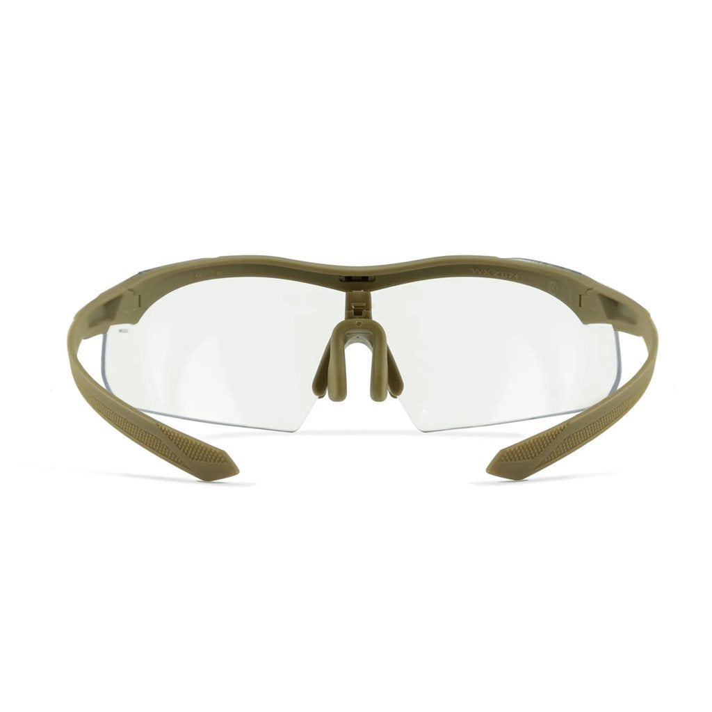 Gafas de tiro WX VAPOR con 3 lentes y montura negra