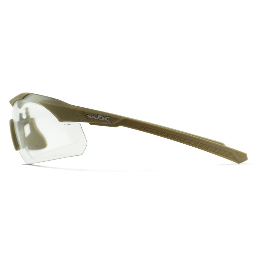 Gafas de tiro WX VAPOR con 3 lentes y montura negra