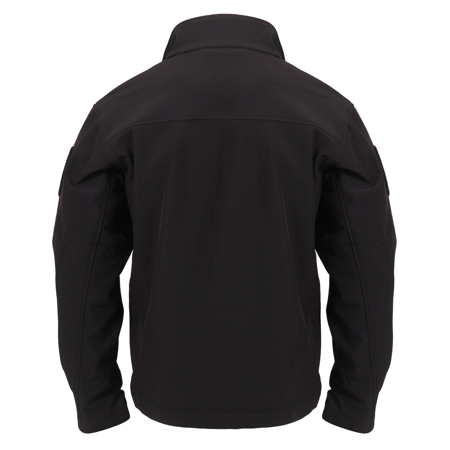 Chaqueta STEALTH OPS softshell negra, vista frontal